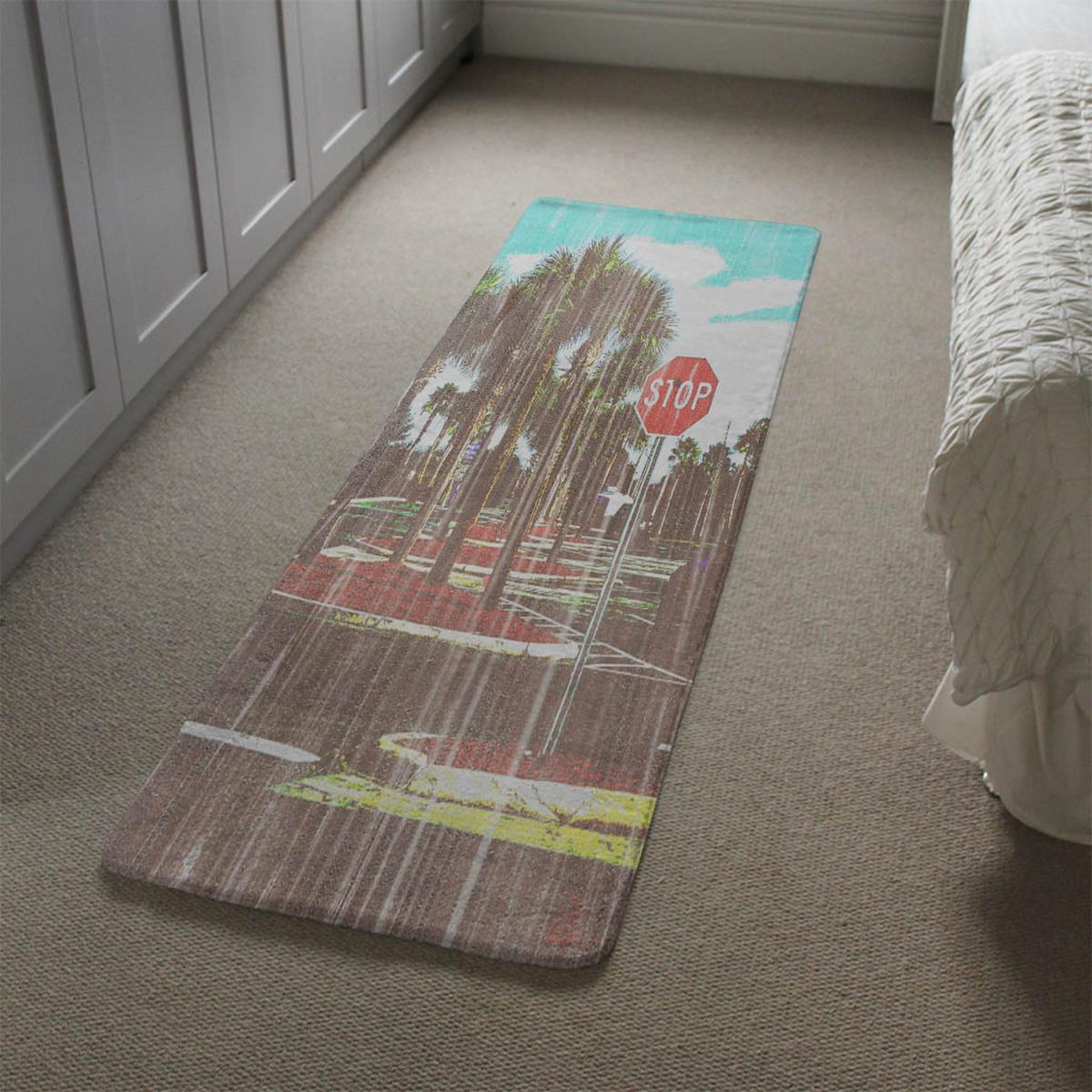 Stop Runner Rug - Red – image 1
