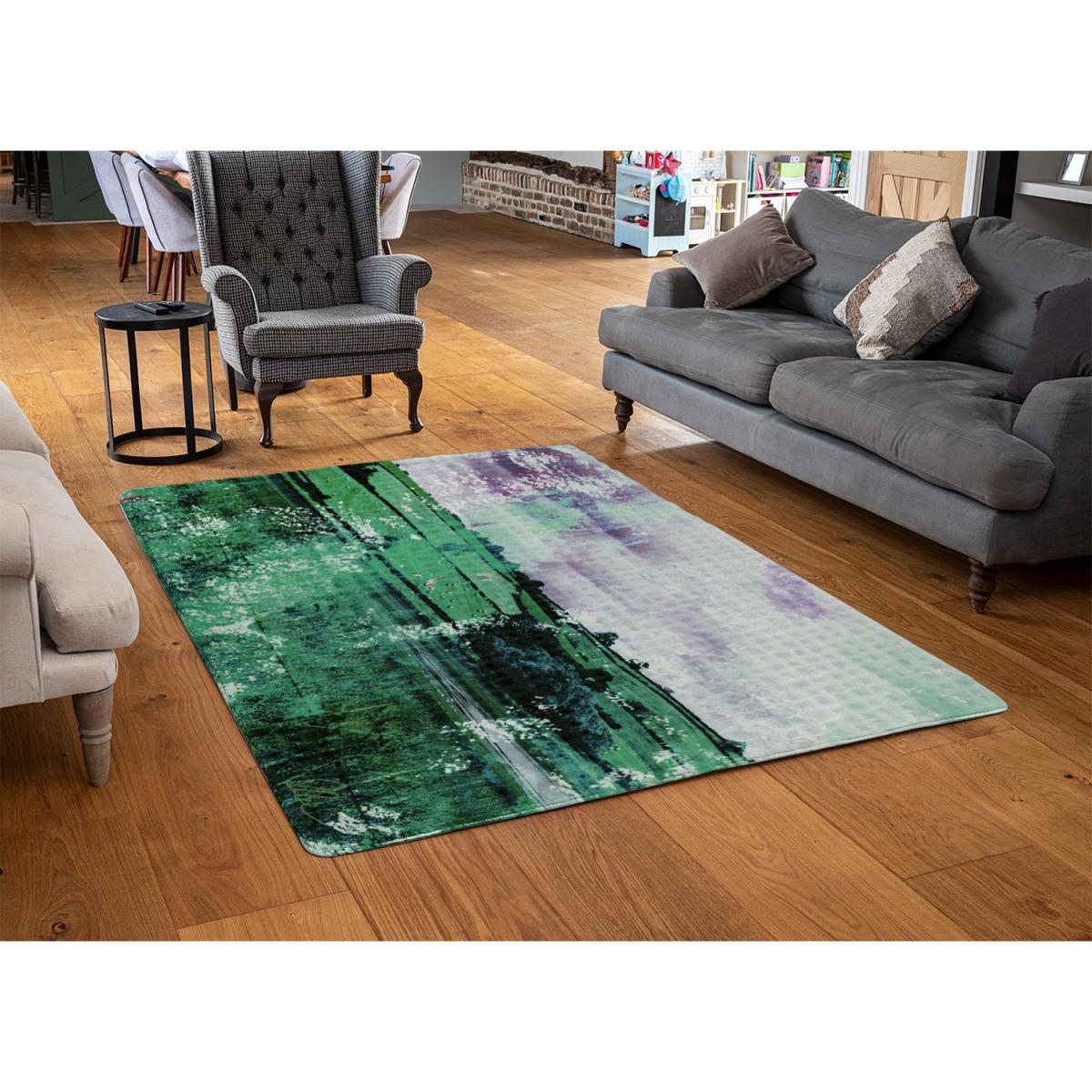 Classic Green Countryside Rug - Green / 230cm – image 3