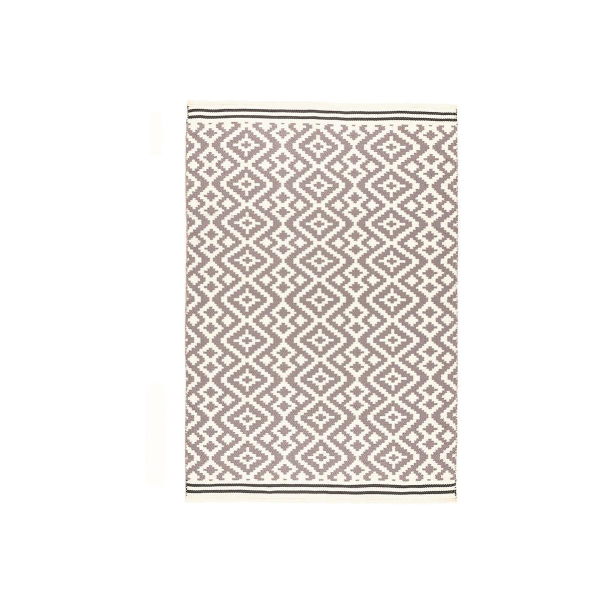 Outdoor Modern Rug Collection With Geometric Pattern, Easy to Clean Rugs - Grey / 170cm