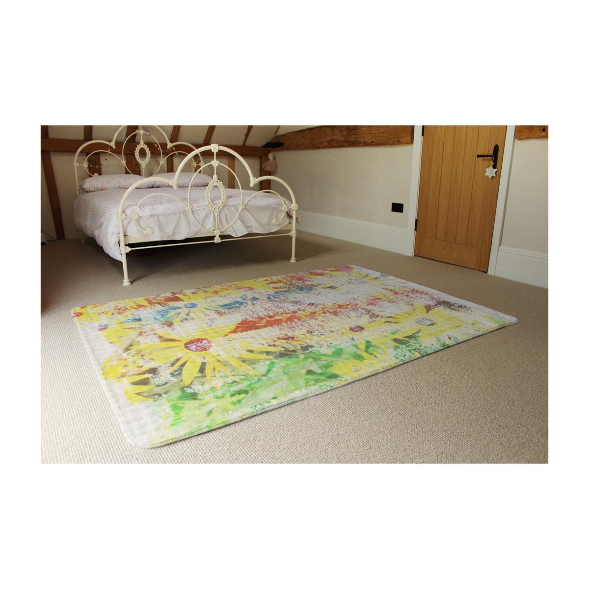 Flower Burst Rug - Yellow / 230cm – image 1