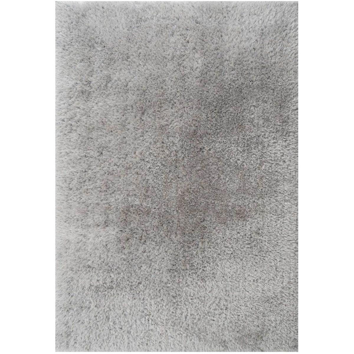 Deluxe Super Soft Silver Grey Deep Pile Shaggy Area Rug - Silver / 280 x 190cm – image 2