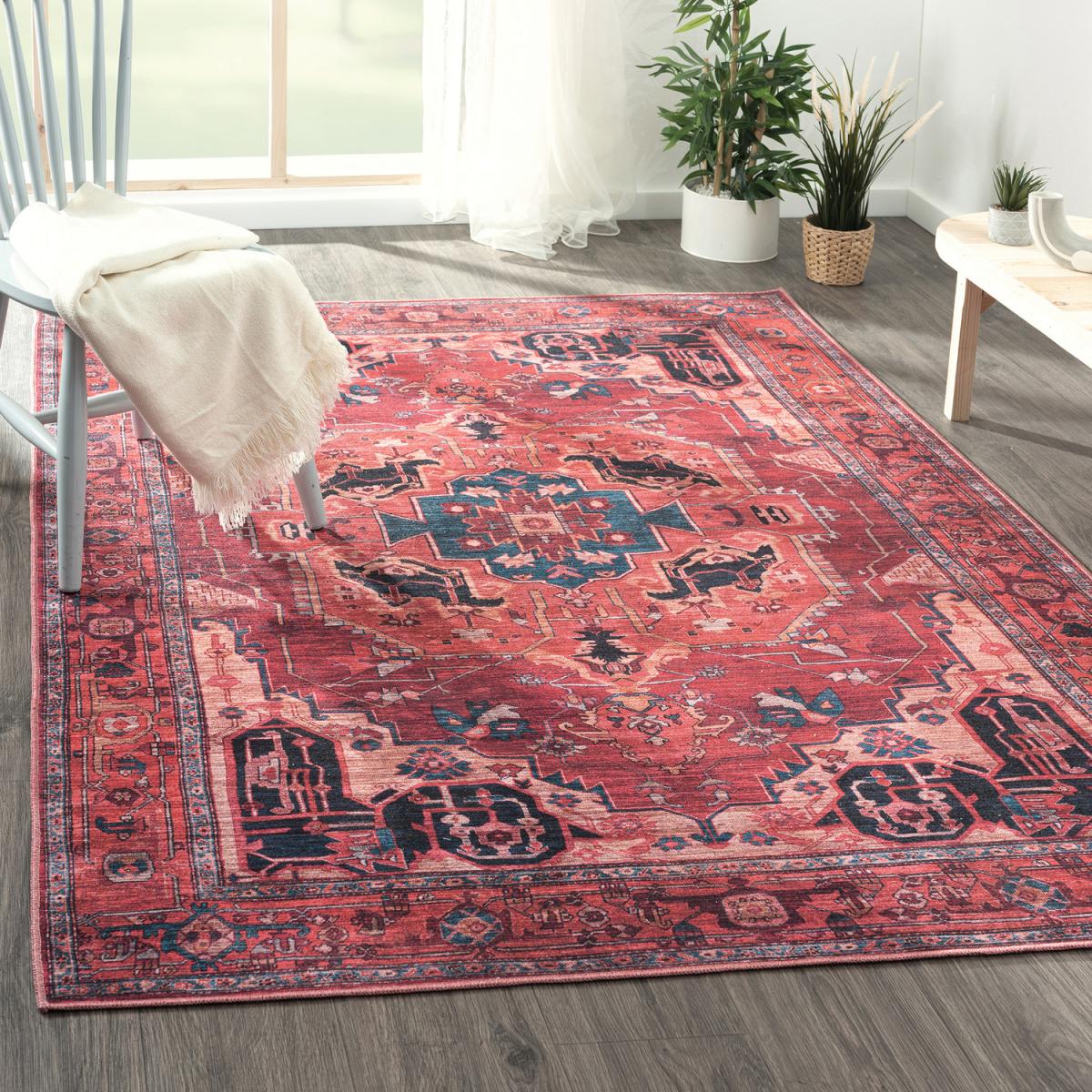 Persian Classics Alya Machine Washable Rug - Red / 230x160cm – image 1