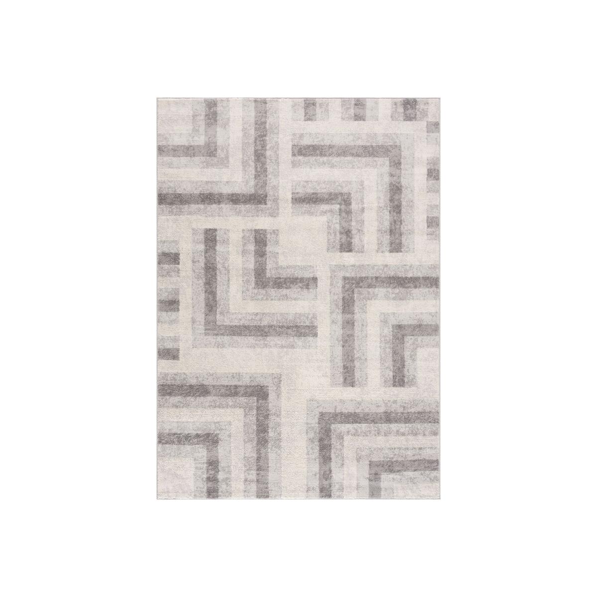 Montana Collection Modern Rugs in Grey 3754G - Grey / 200cm