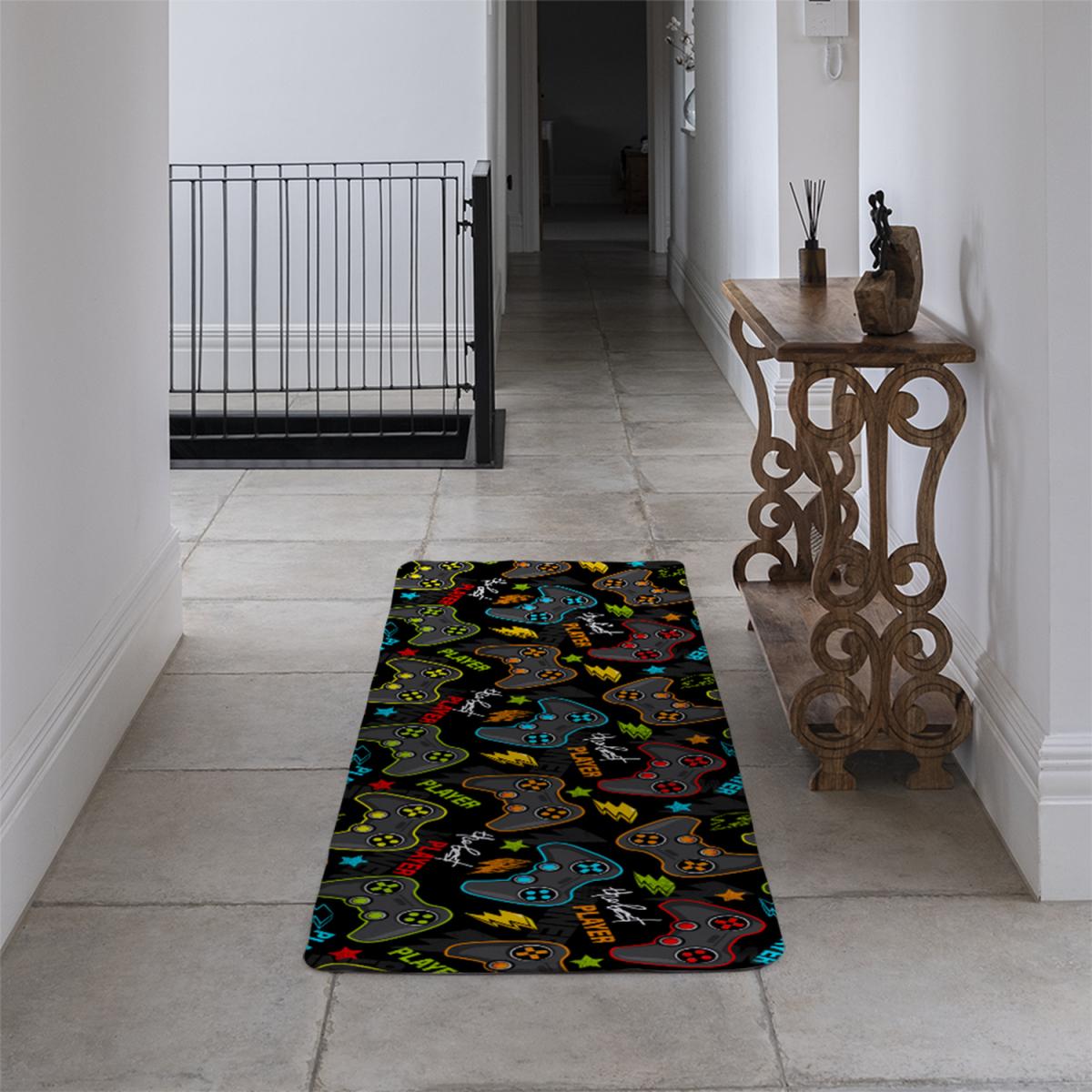 Joystick Game Runner Rug - Black – image 4