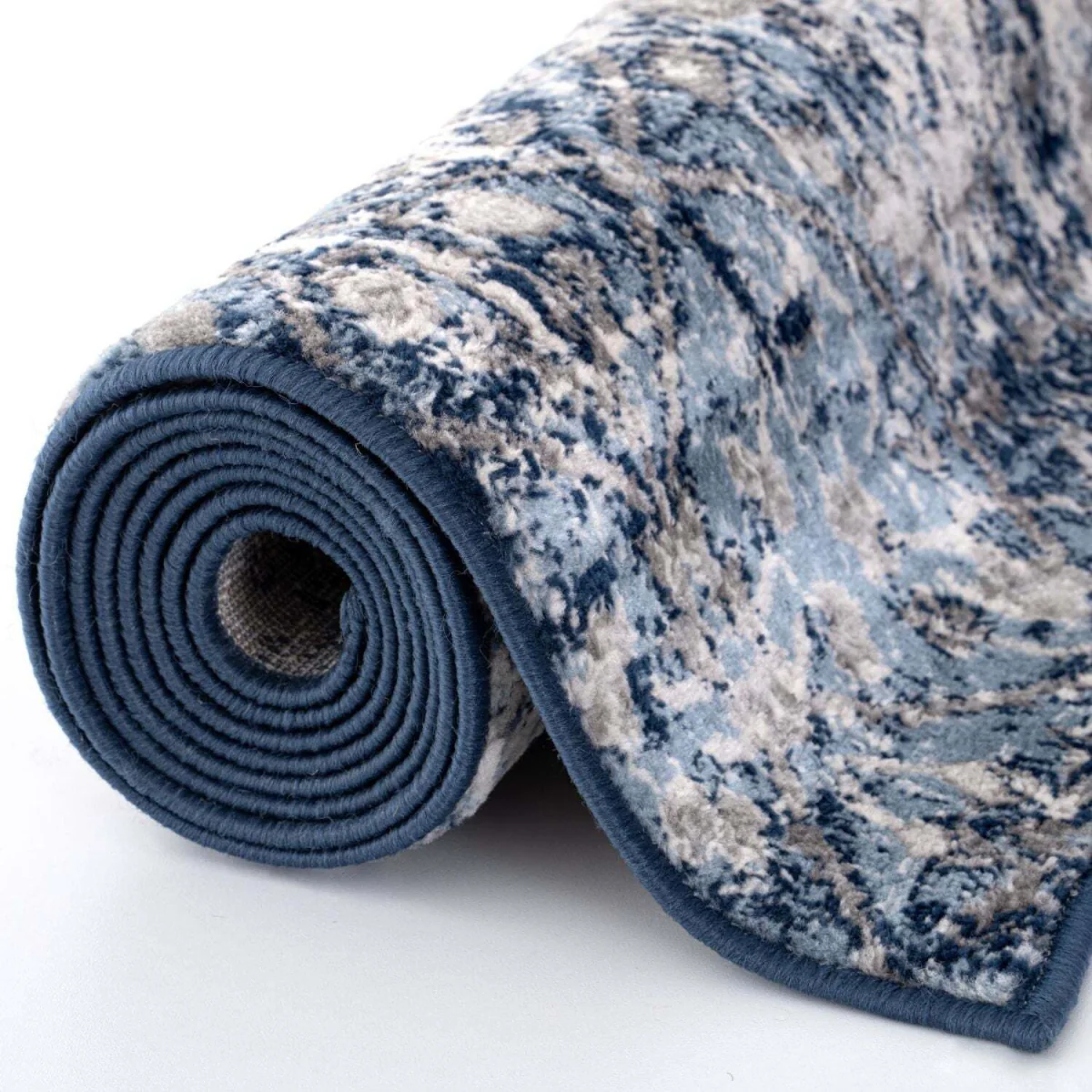 Montana Collection Floral Design Rug - Blue / 240cm – image 6