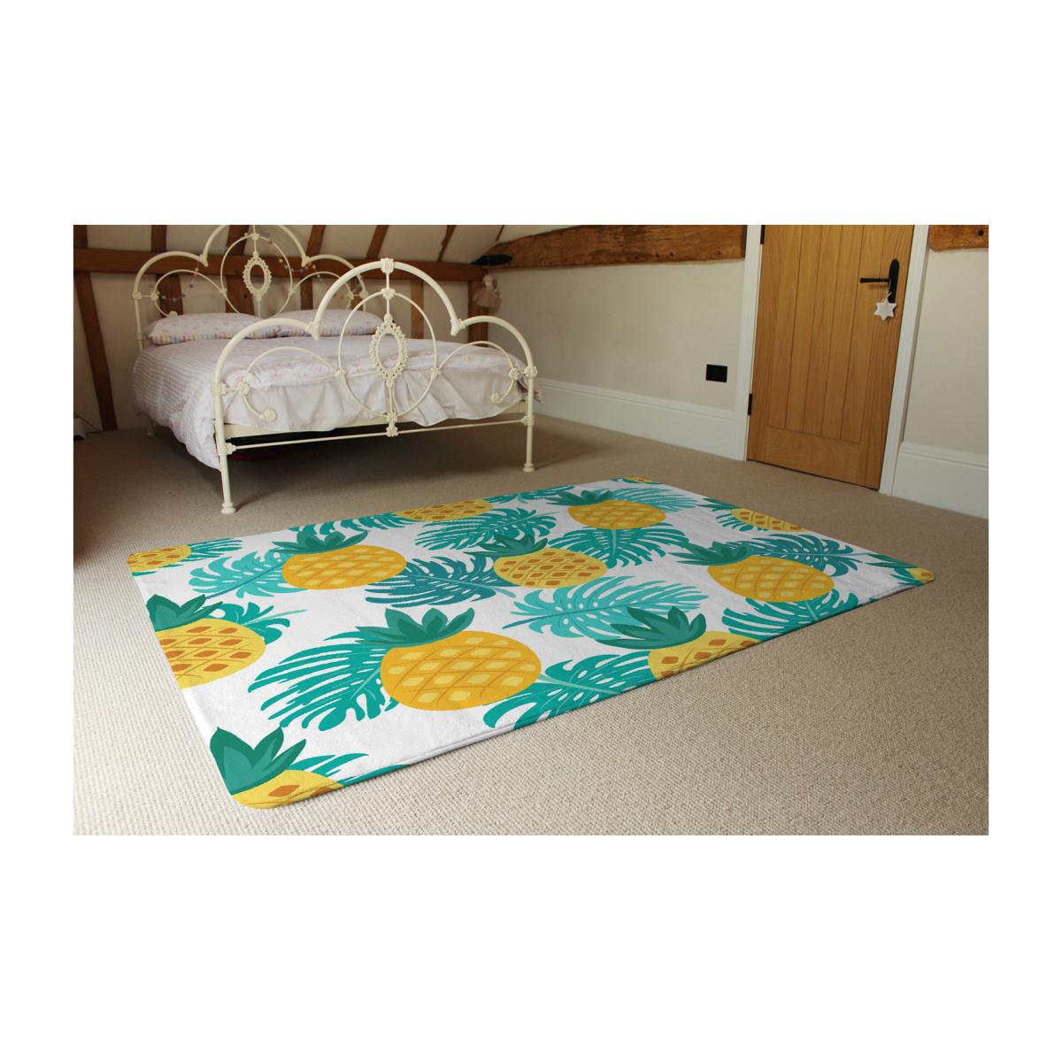 Pineapples Rug - Blue / 230cm – image 1