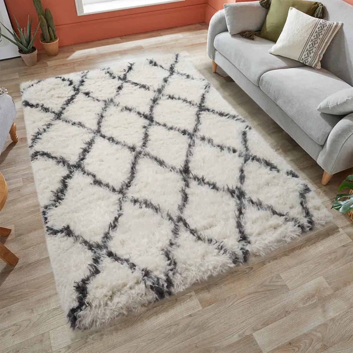 Linhas Ivory Grey Rug - Ivory grey / 60x110 – image 4