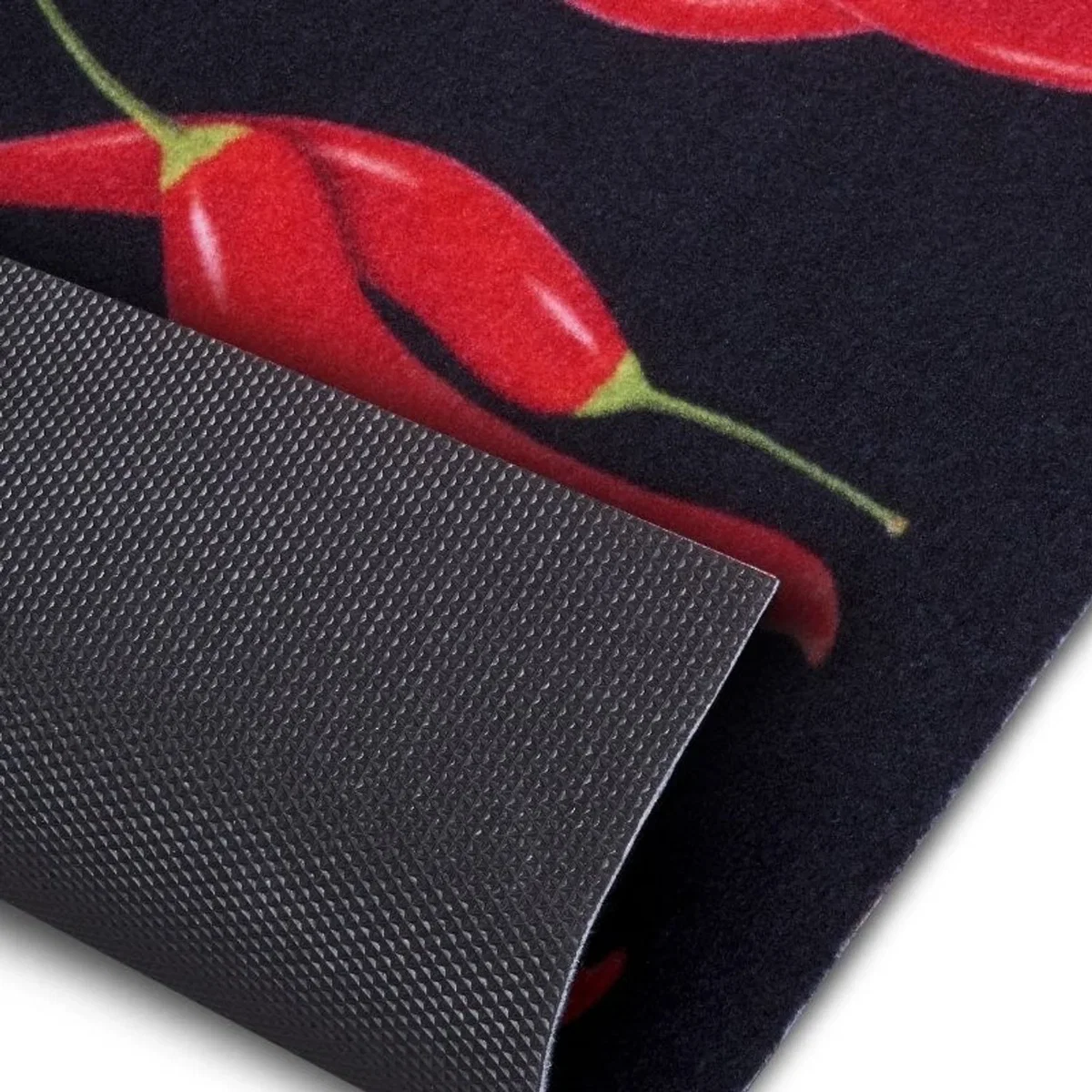Hanse Home Cook Clean Chili Dance Polyester Kitchen Runner Rug Black - Black – image 3