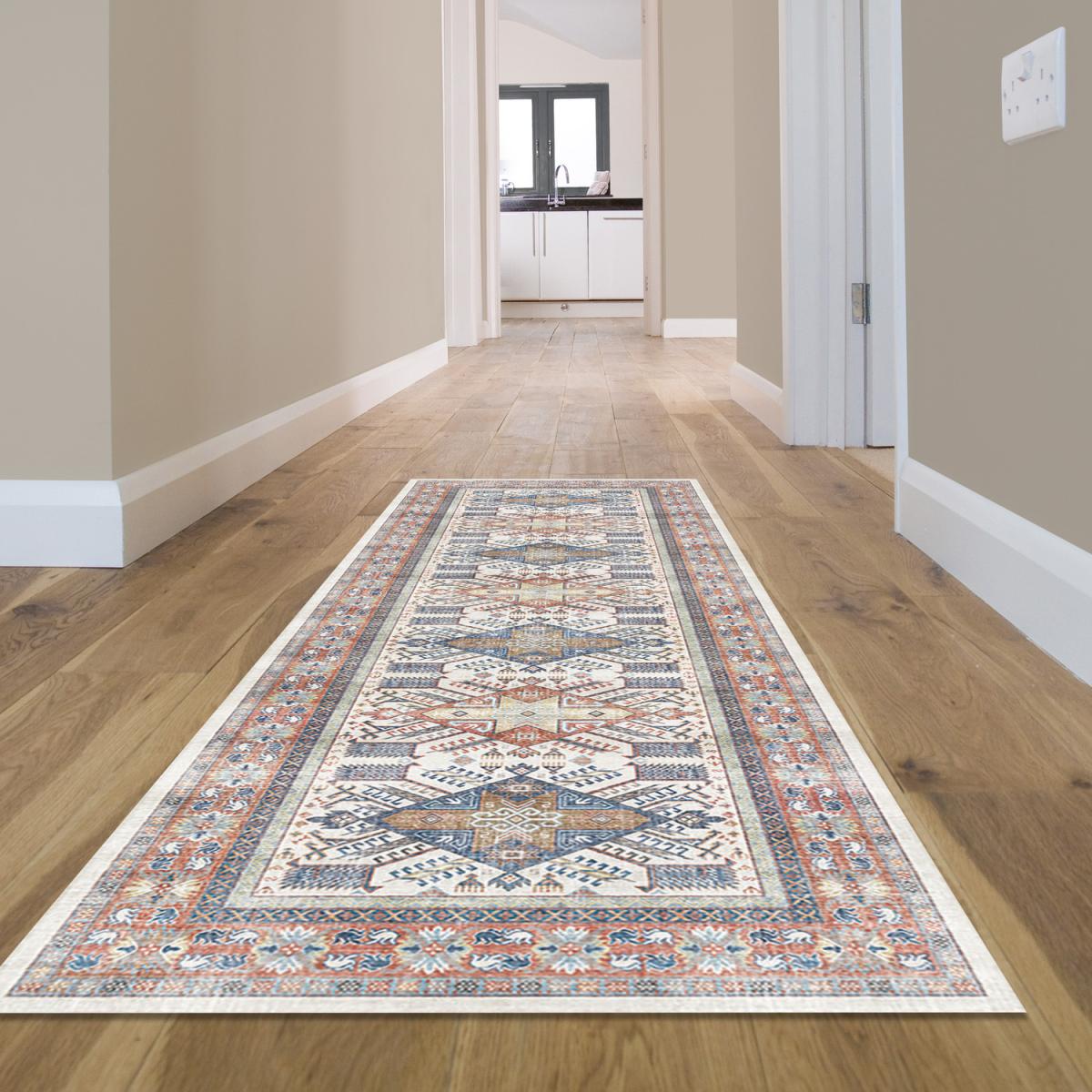 Persian Classics Sara Machine Washable Rug - Pink / 180x60cm – image 1
