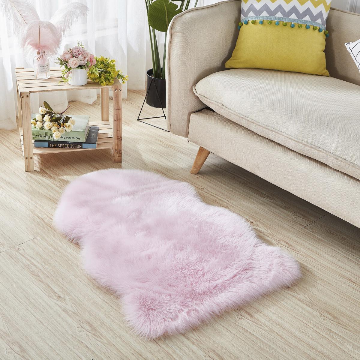 Luxury Faux Fur Rug - Dark Grey – image 11