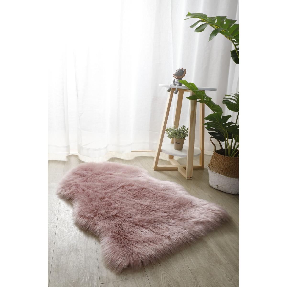 Luxury Faux Fur Rug - Dark Grey – image 18