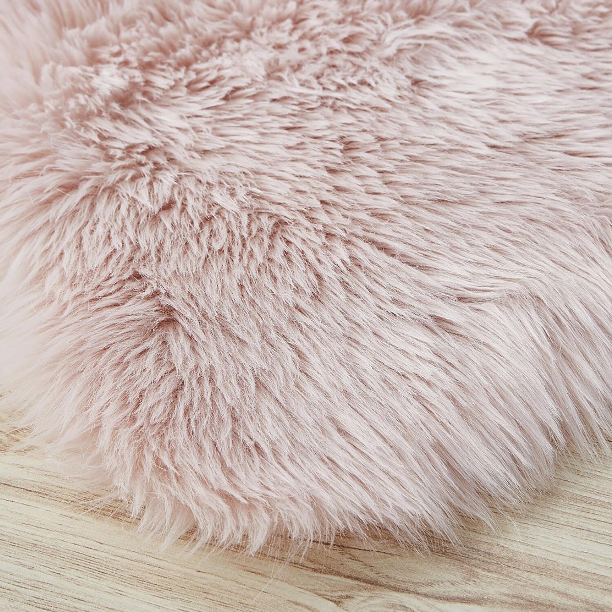 Luxury Faux Fur Rug - Dark Grey – image 28