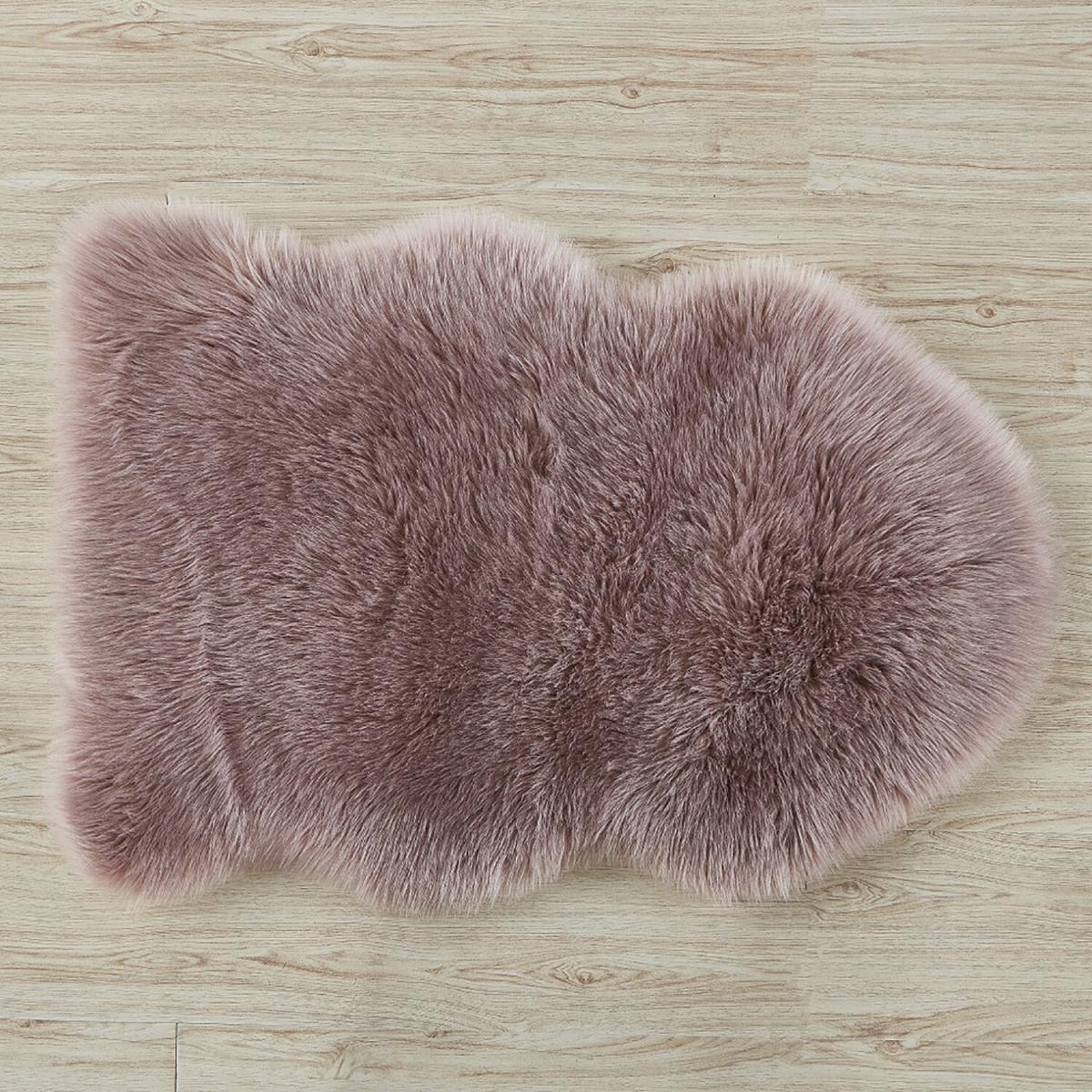 Luxury Faux Fur Rug - Dark Grey – image 29
