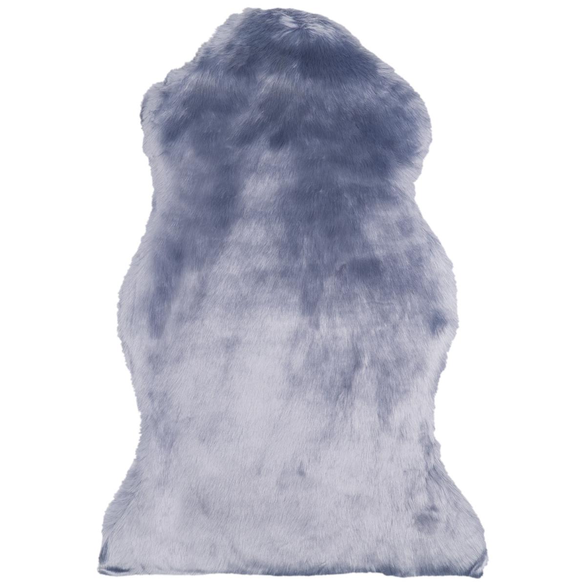 Luxury Faux Fur Rug - Dark Grey – image 4