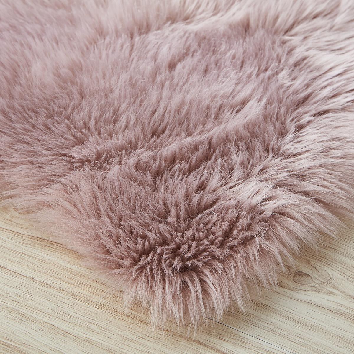 Luxury Faux Fur Rug - Dark Grey – image 31
