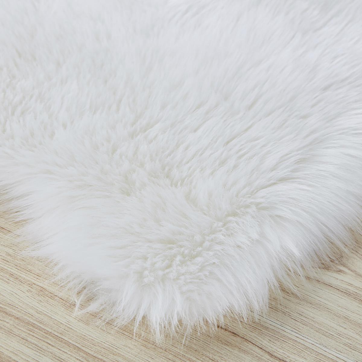 Luxury Faux Fur Rug - Dark Grey – image 36