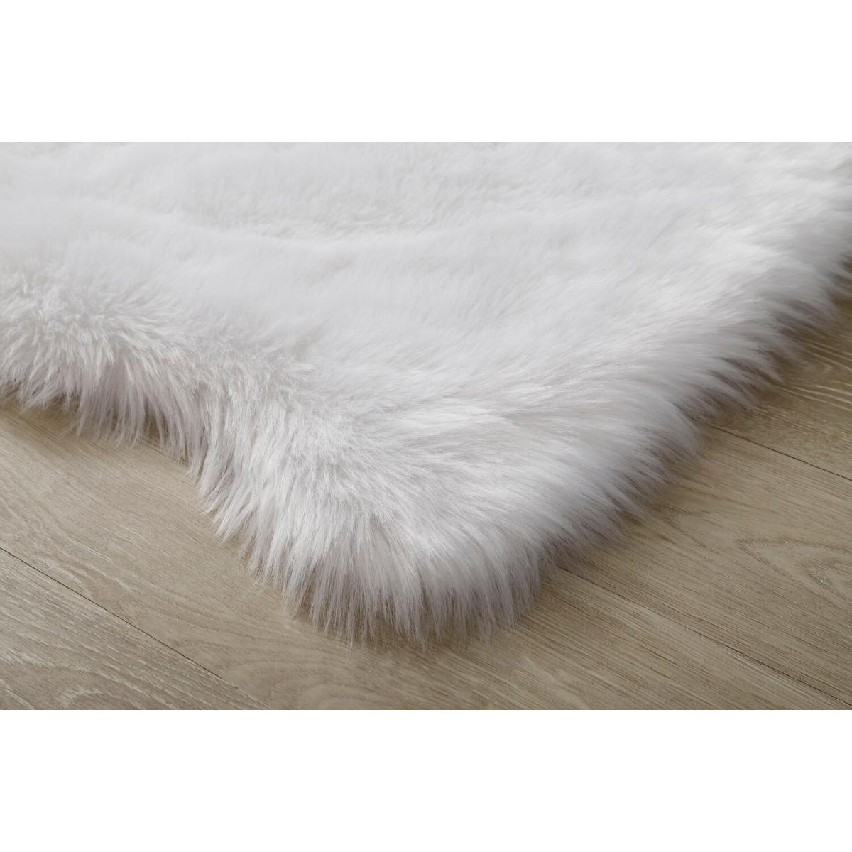 Luxury Faux Fur Rug - Dark Grey – image 48