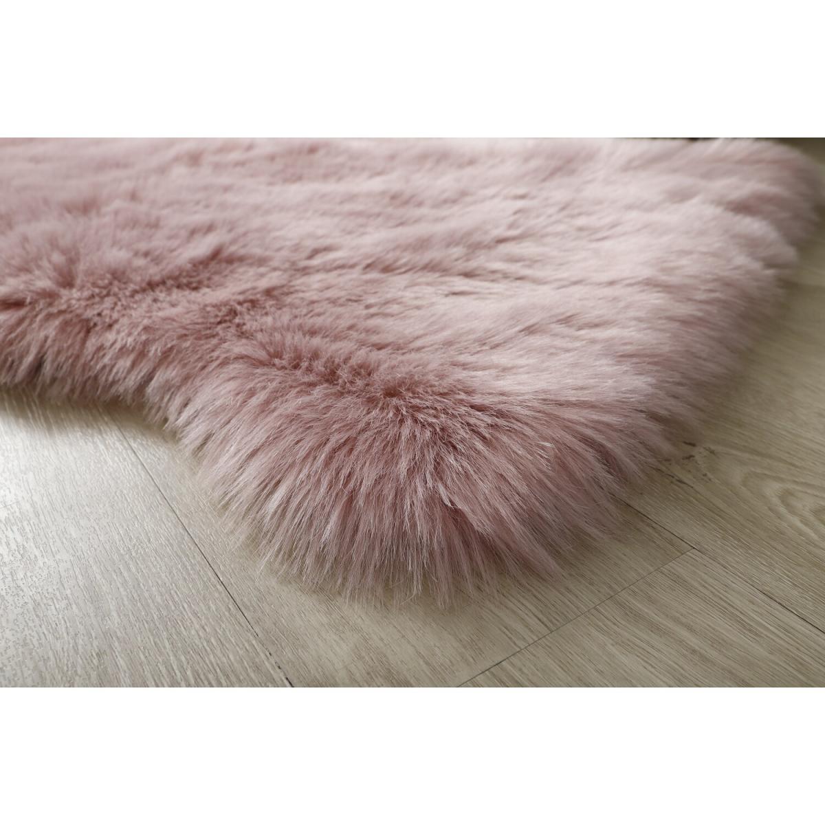 Luxury Faux Fur Rug - Dark Grey – image 50