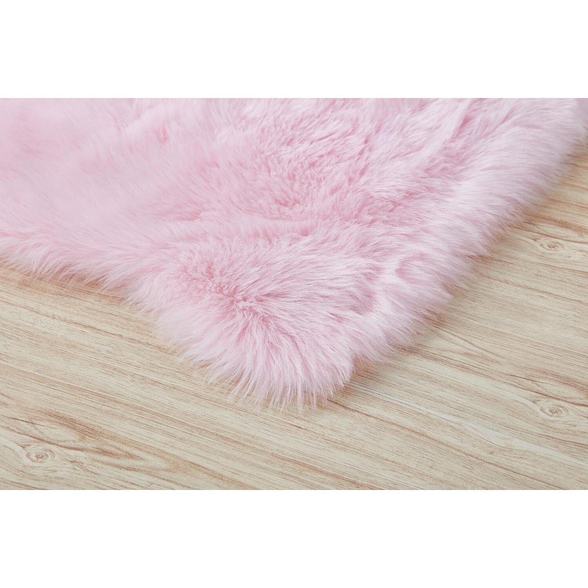 Luxury Faux Fur Rug - Dark Grey – image 52