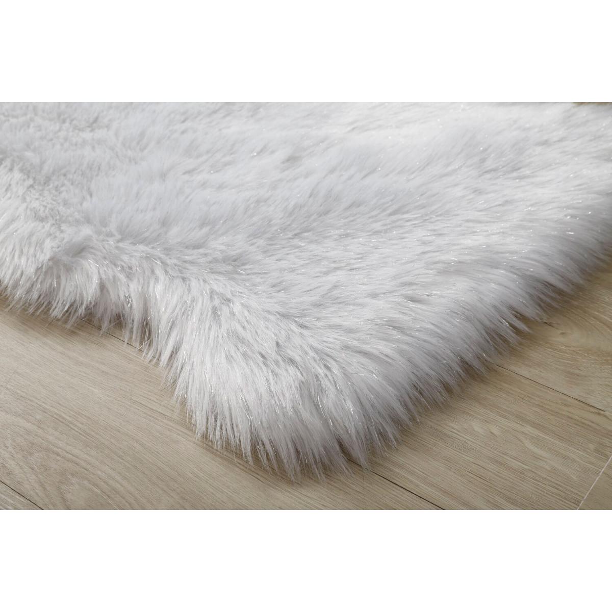 Luxury Faux Fur Rug - Dark Grey – image 54
