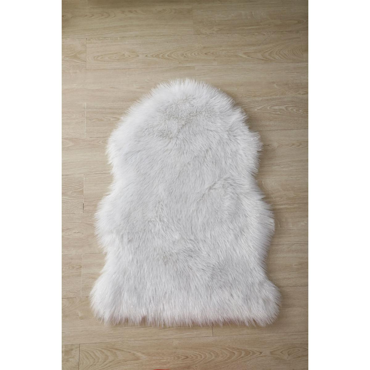 Luxury Faux Fur Rug - Dark Grey – image 55