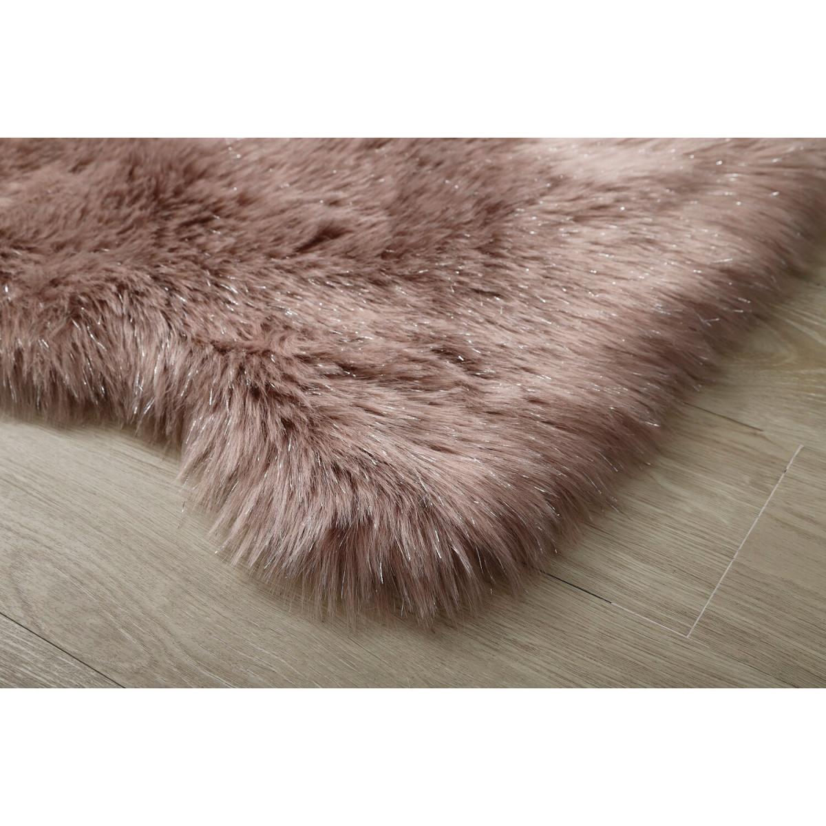 Luxury Faux Fur Rug - Dark Grey – image 58