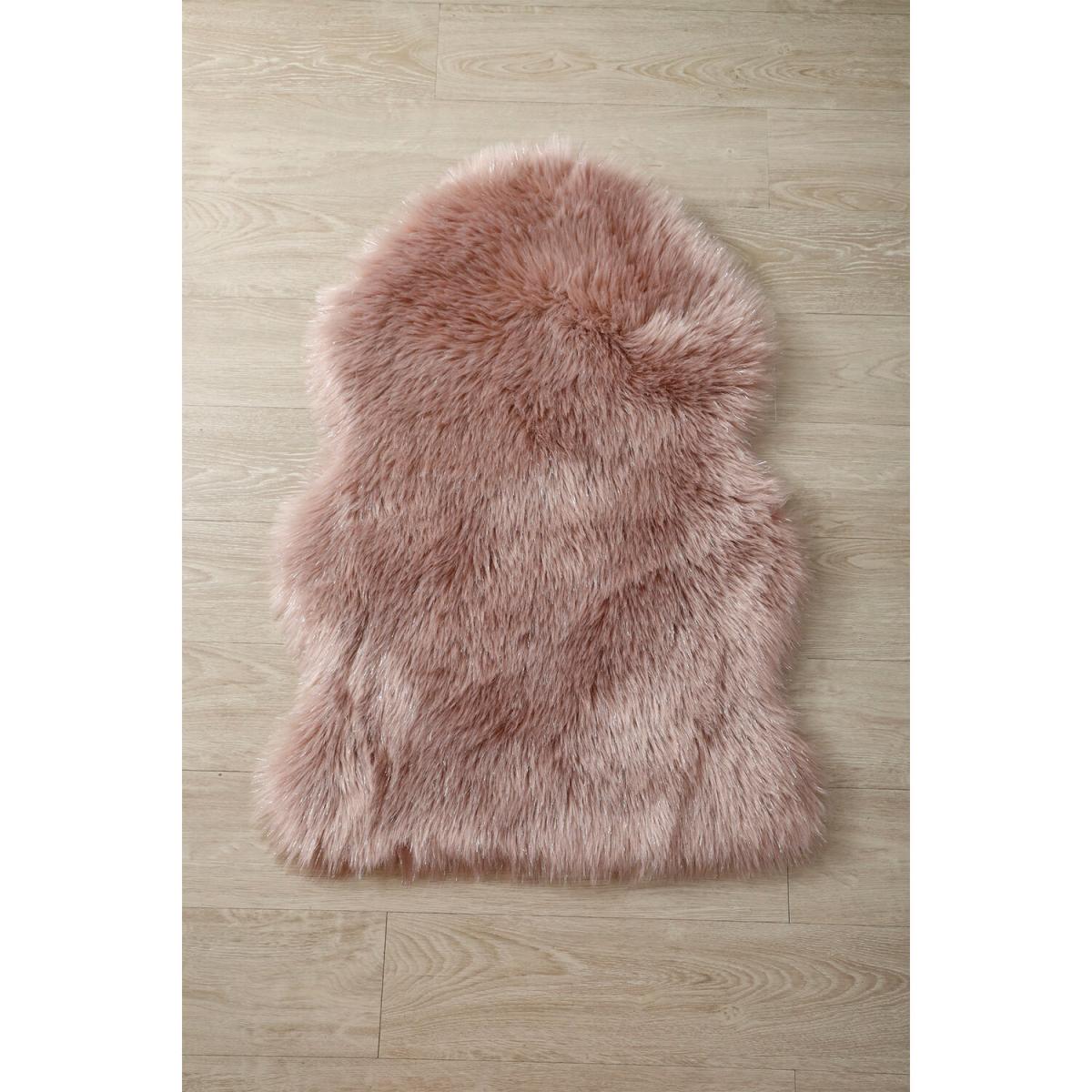 Luxury Faux Fur Rug - Dark Grey – image 59
