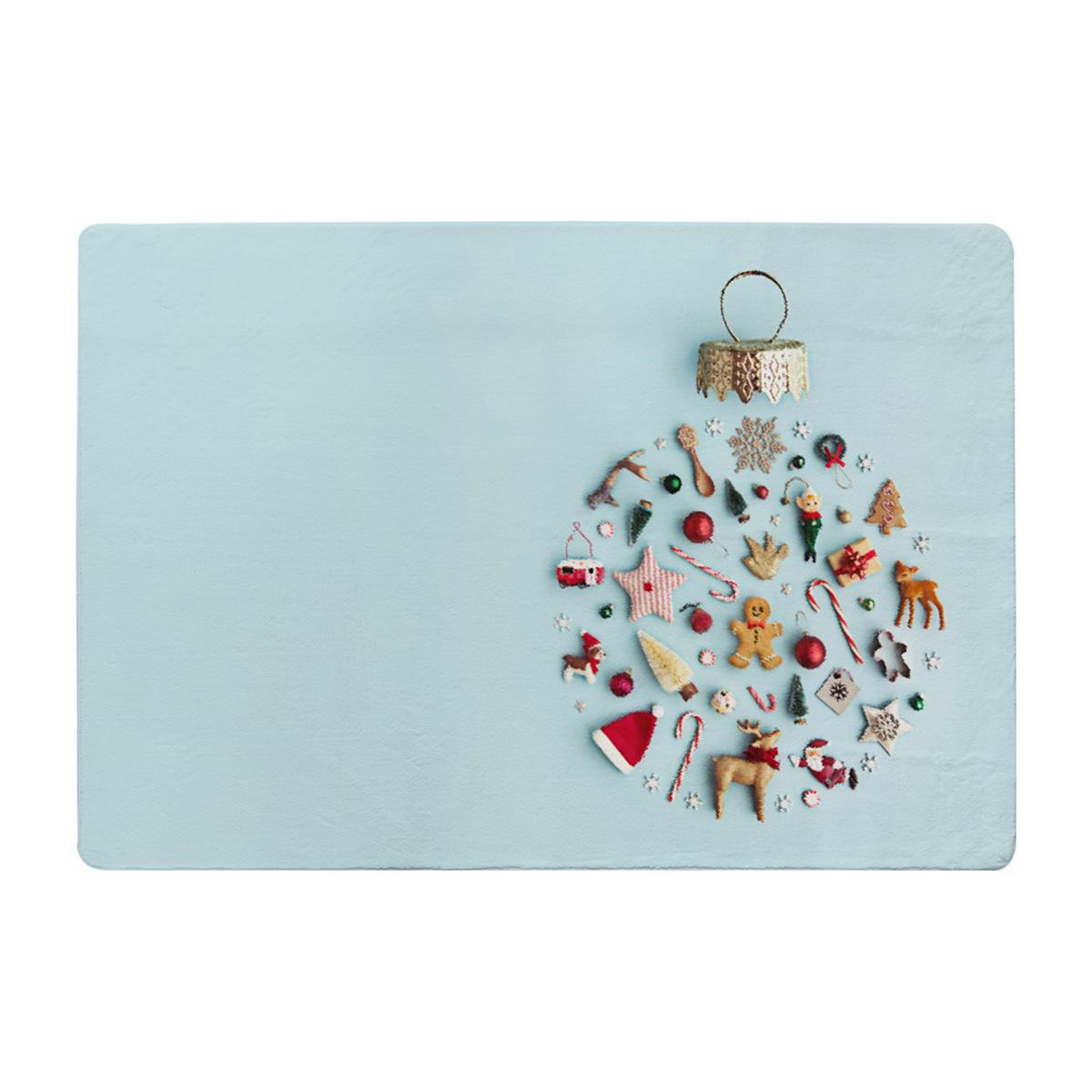 Christmas Objects Laid Out Style Rug - red / 230cm – image 1
