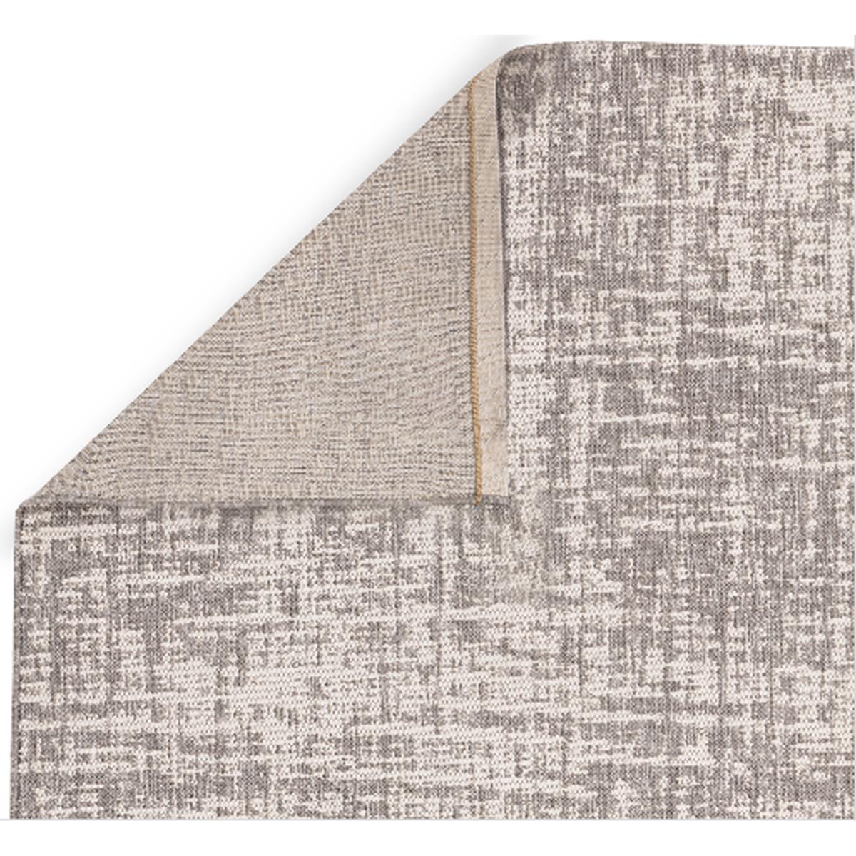 Abstract Indoor Outdoor Rug - Light Grey / 160cm – image 2