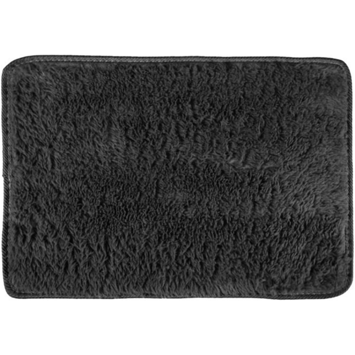 Fluffy Shaggy Area Rug - Black / 750G – image 2