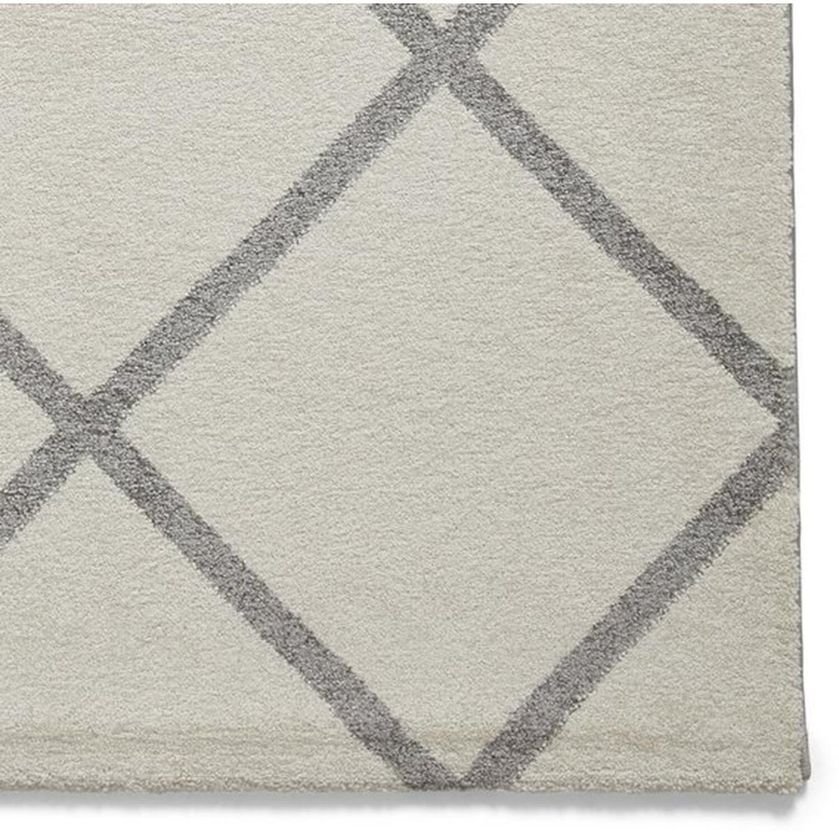 Brooklyn BRK35 CreamGrey Rug - Cream/Grey / 220cm – image 5