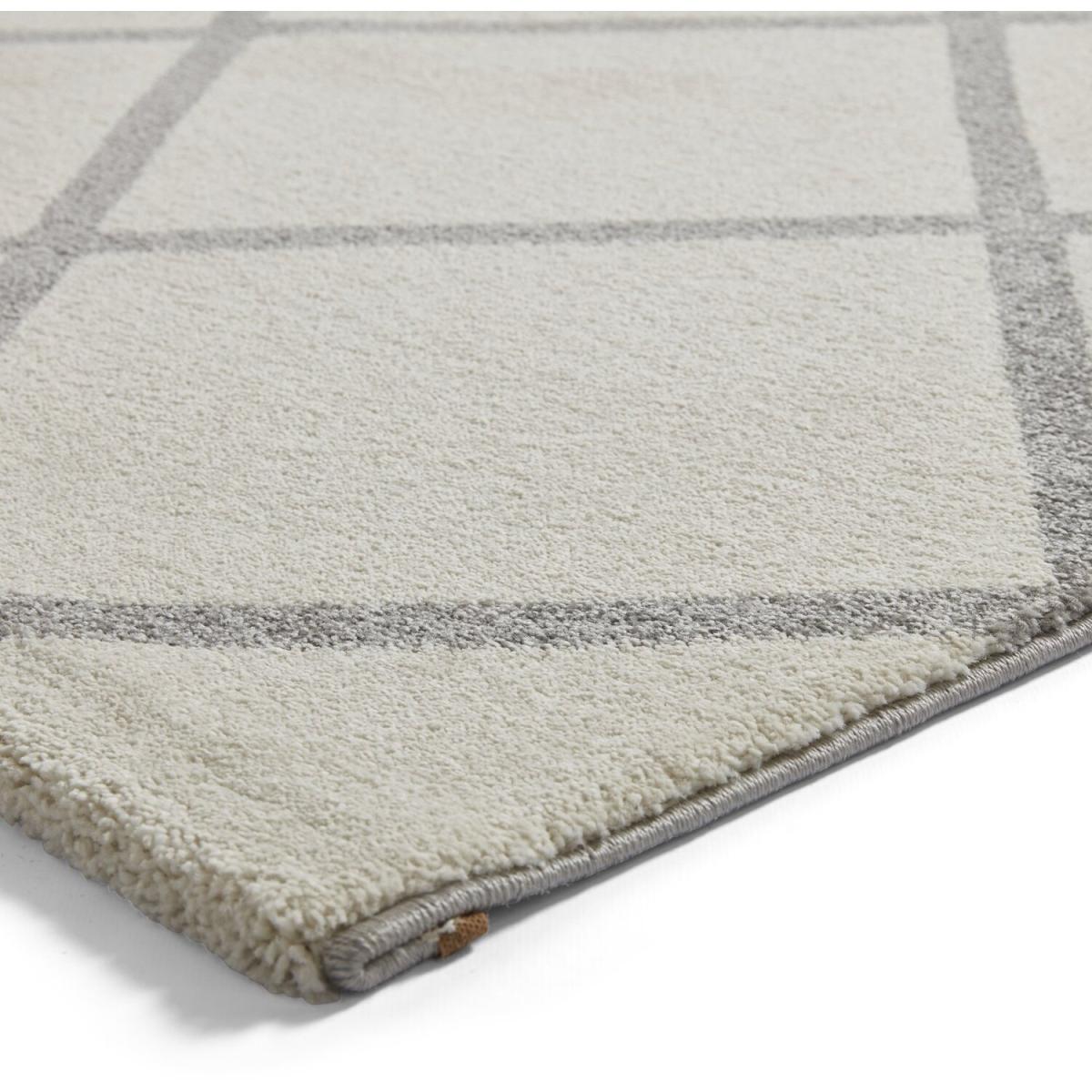 Brooklyn BRK35 CreamGrey Rug - Cream/Grey / 220cm – image 7