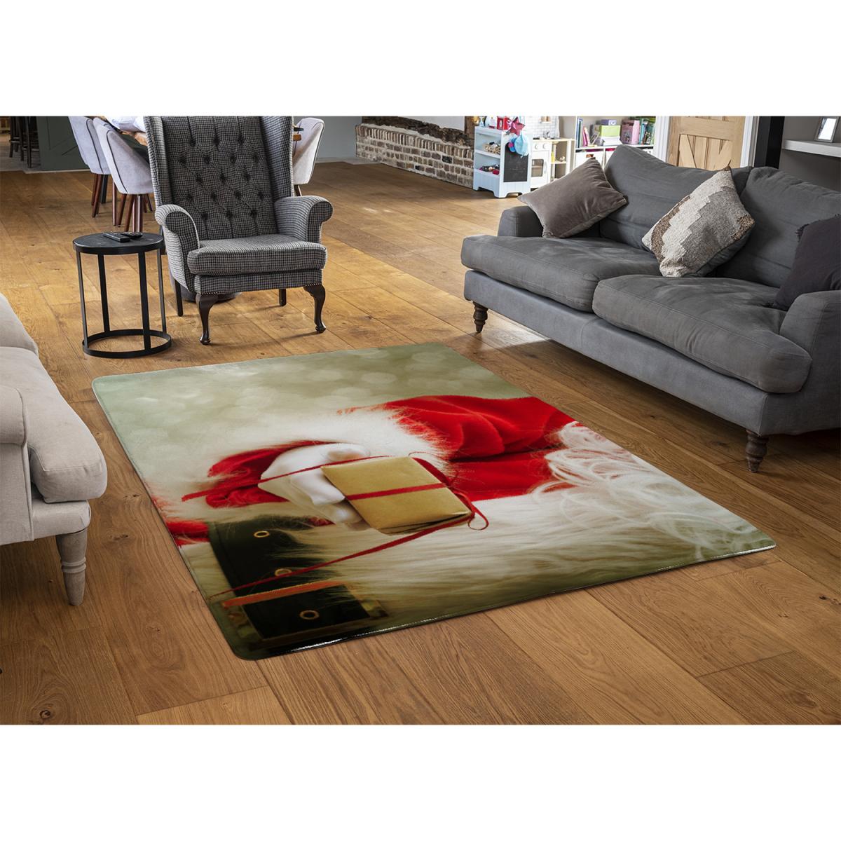 Santa Claus Gloved Hands Style Rug - red / 230cm – image 2
