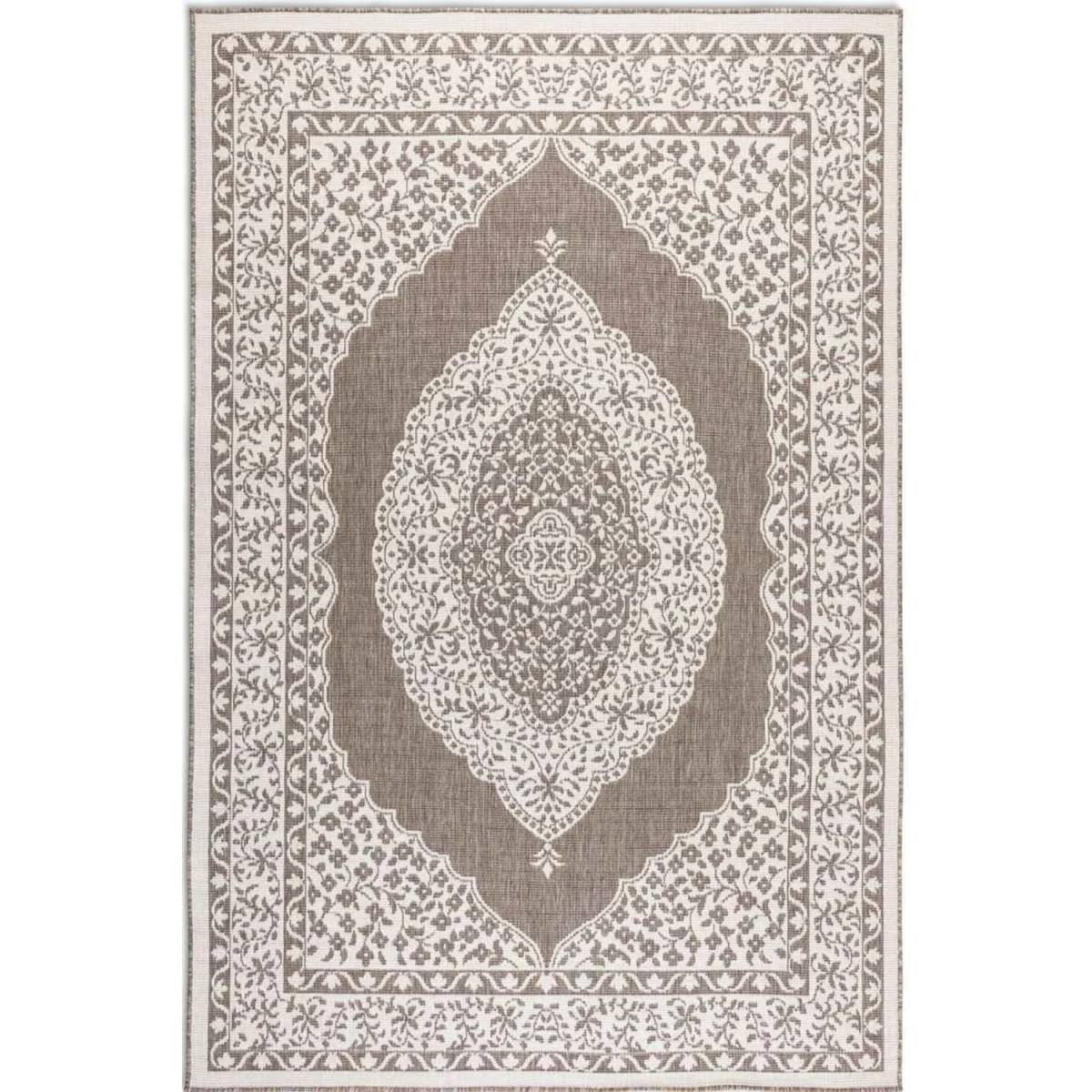 Reversible Medallion Indoor & Outdoor Rug Beige - Beige / 150.0cm – image 2