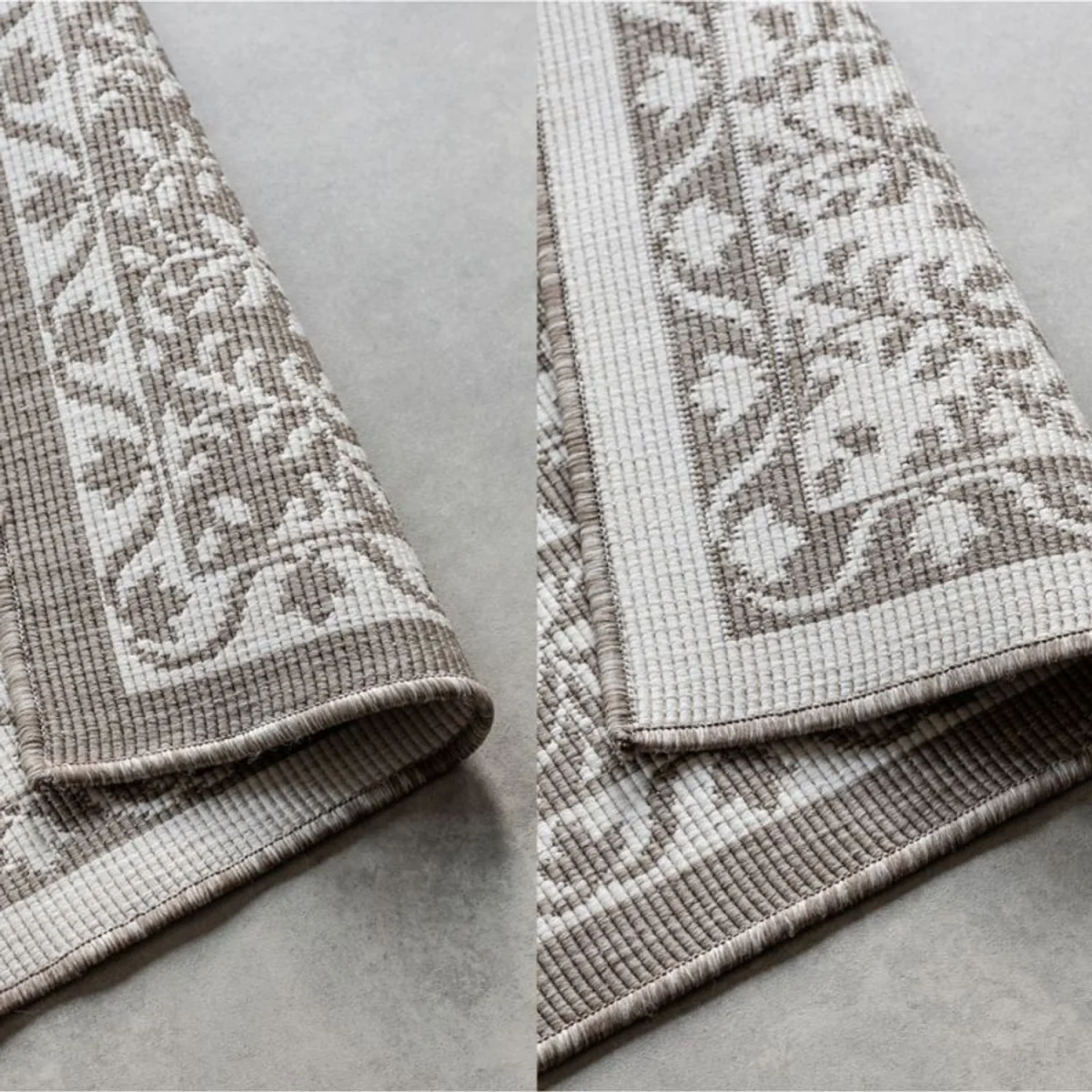 Reversible Medallion Indoor & Outdoor Rug Beige - Beige / 150.0cm – image 4