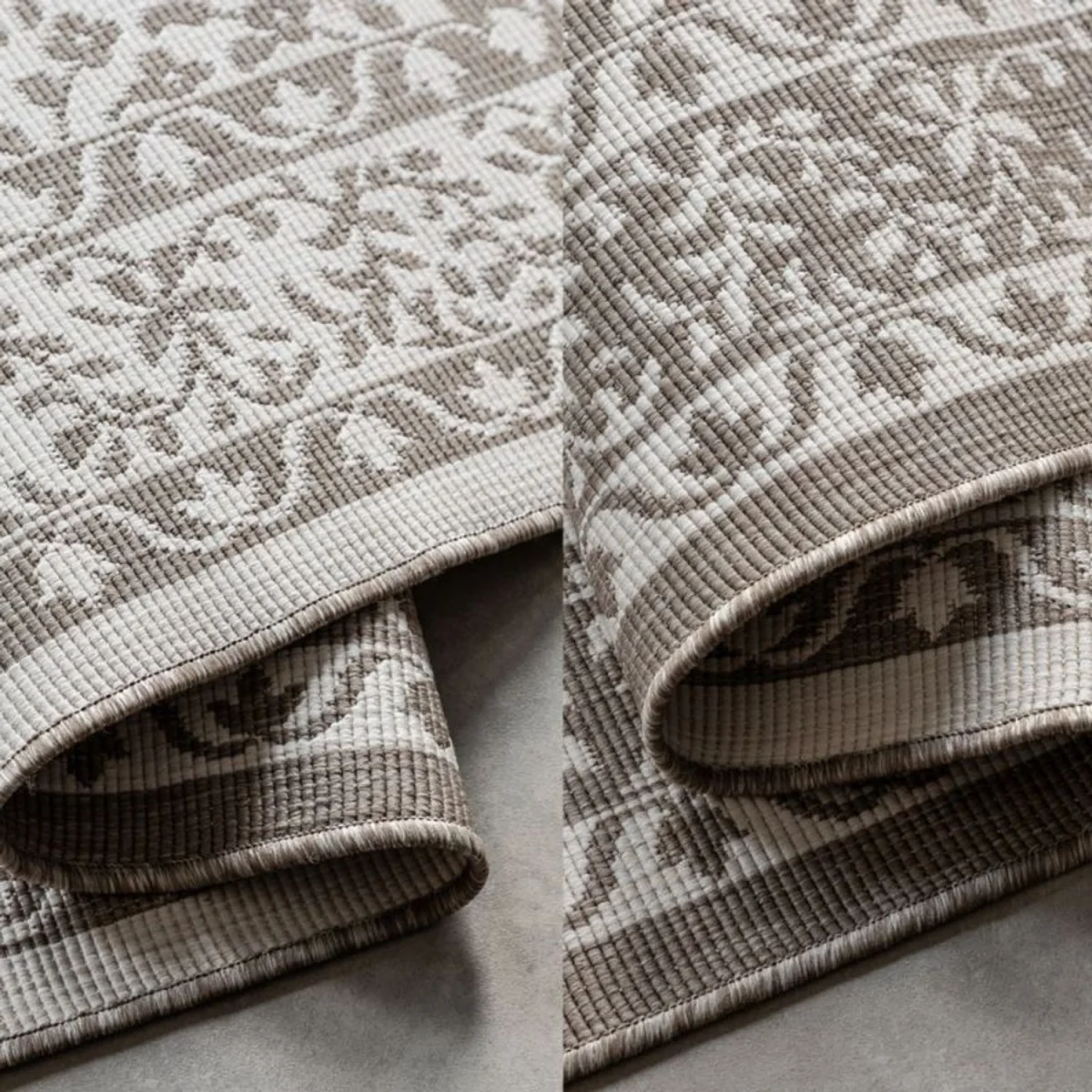 Reversible Medallion Indoor & Outdoor Rug Beige - Beige / 150.0cm – image 5