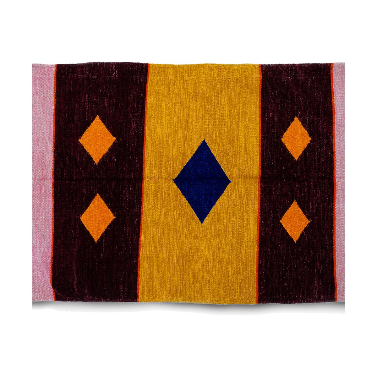 Contemporary Shapes Rug - Brown – image 1