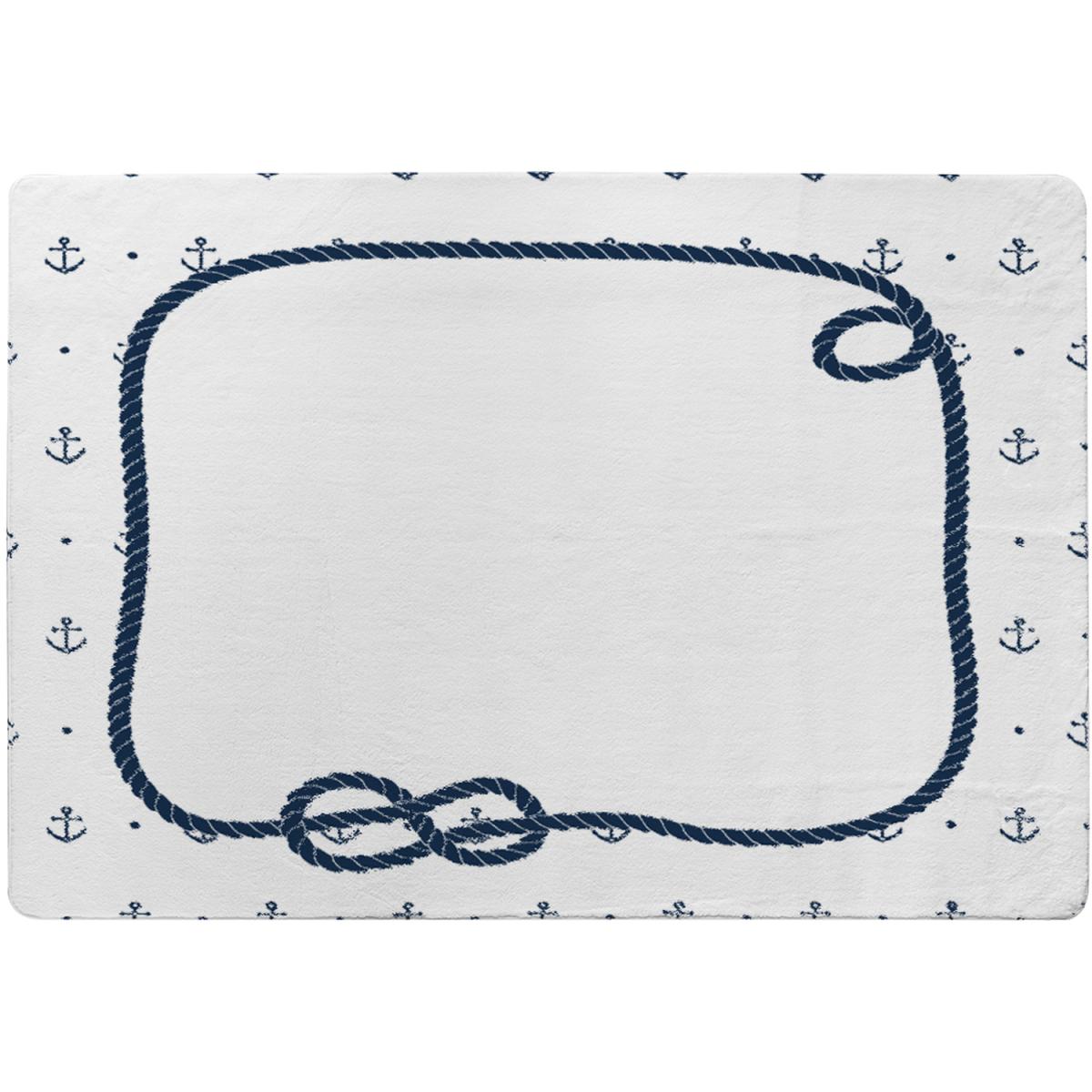 Rope Doodle Rug - Blue / 230cm – image 2