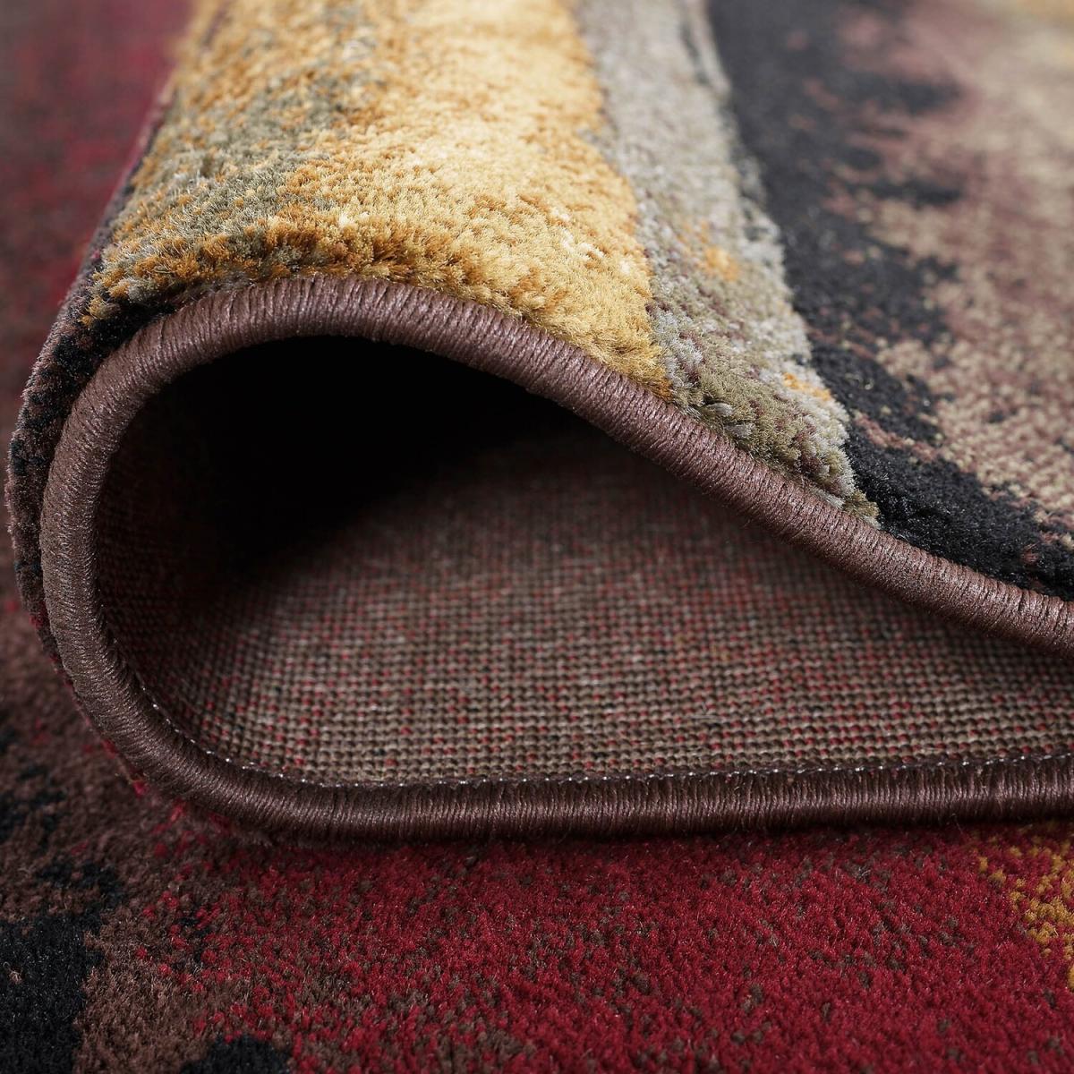 Festival Vintage Turkish Area Rugs Modern Abstract Carpet - 160x220cm - Brown – image 5