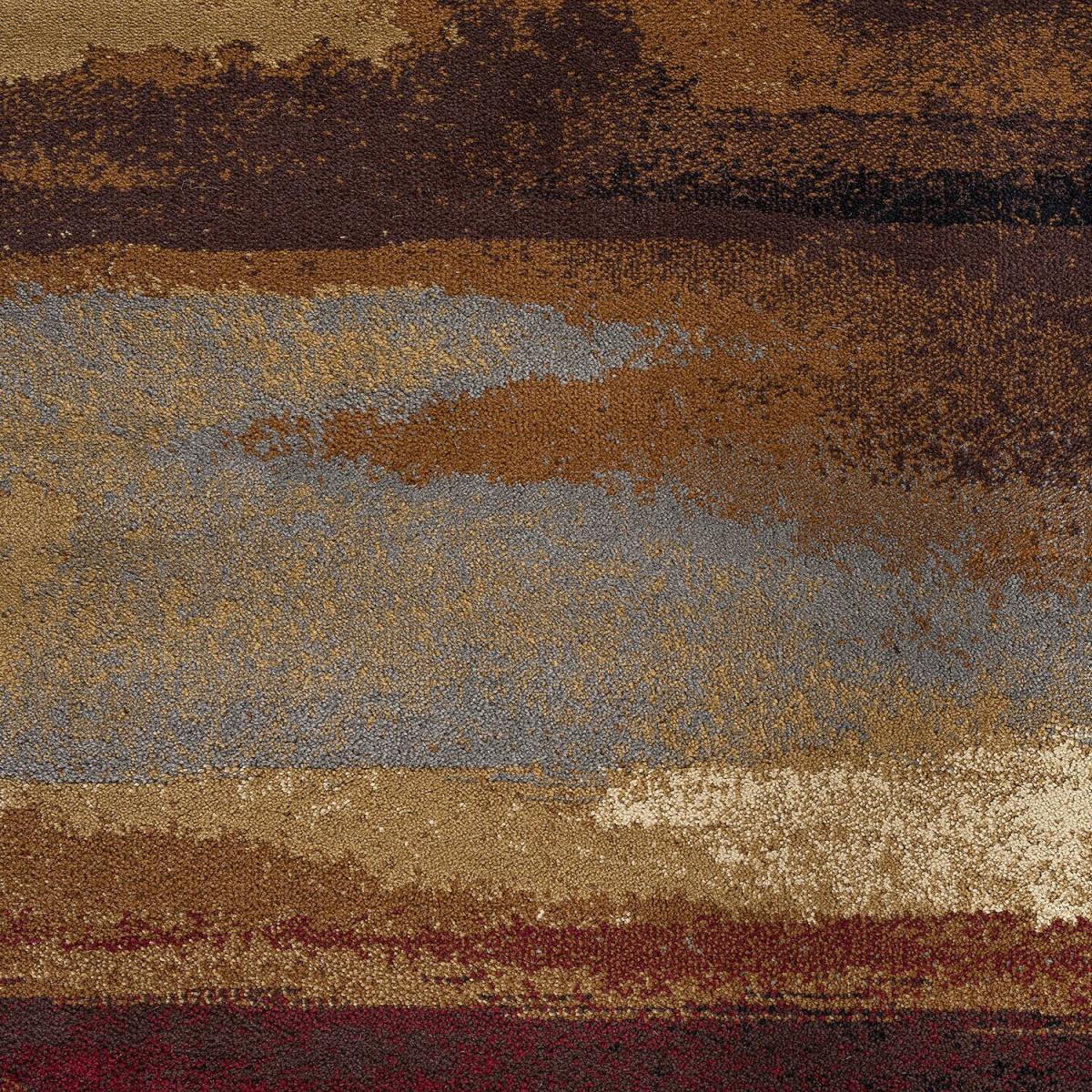 Festival Vintage Turkish Area Rugs Modern Abstract Carpet - 160x220cm - Brown – image 7