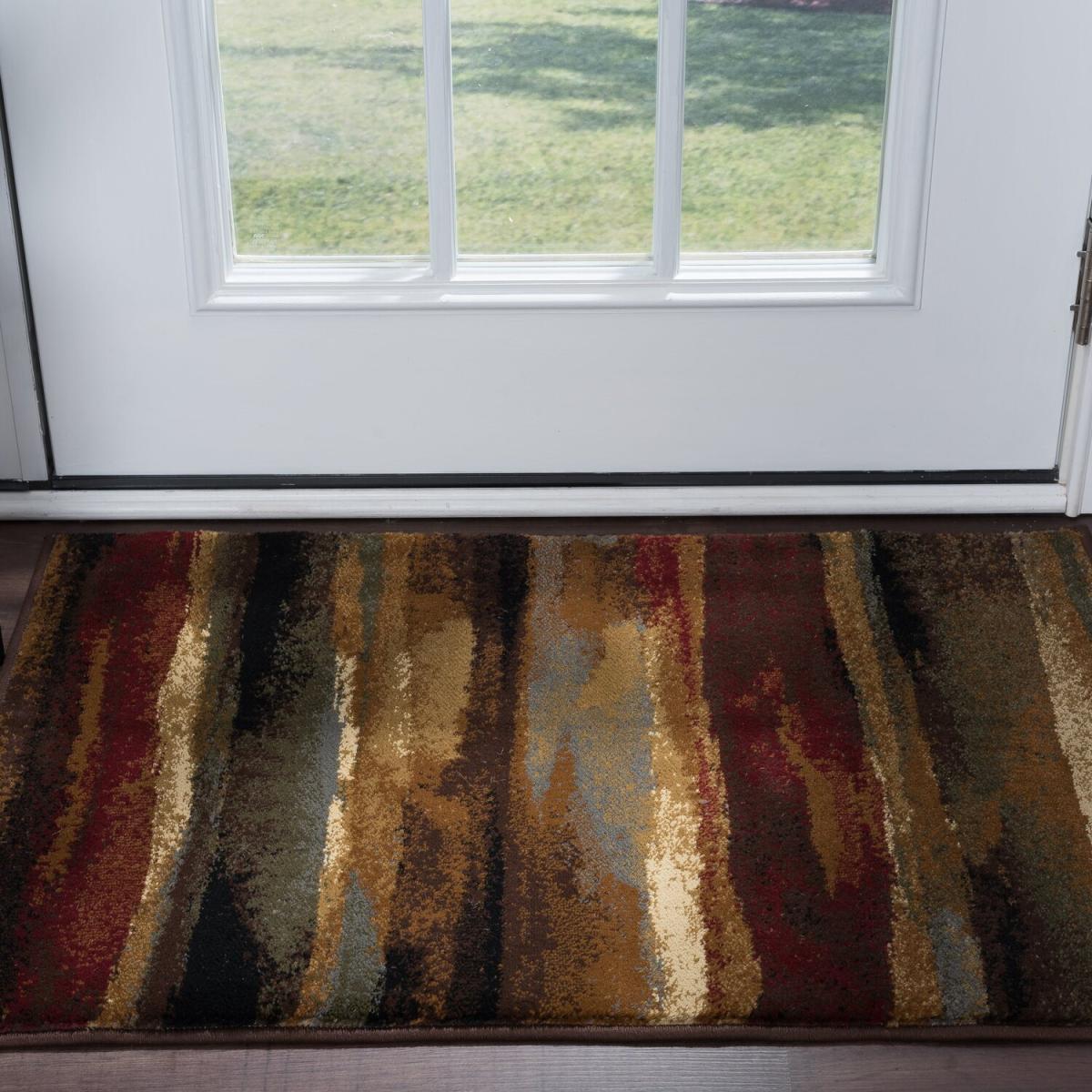 Festival Vintage Turkish Area Rugs Modern Abstract Carpet - 160x220cm - Brown – image 10