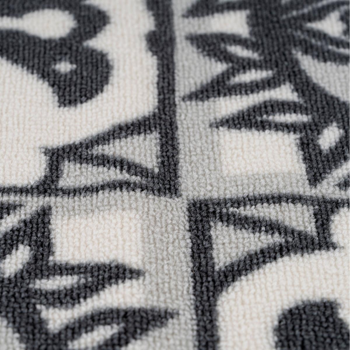 Grey Mosaic Non Slip Washable Kitchen Utility Mat - Grey / 160cm – image 4