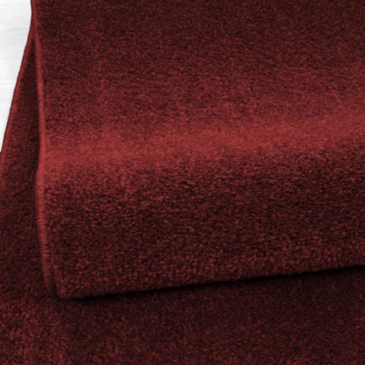 Abaseen ATA Rug Rectangular Soft Touch 9mm Pile Height Area Rugs Non Shedding - Red / 100cm – image 3