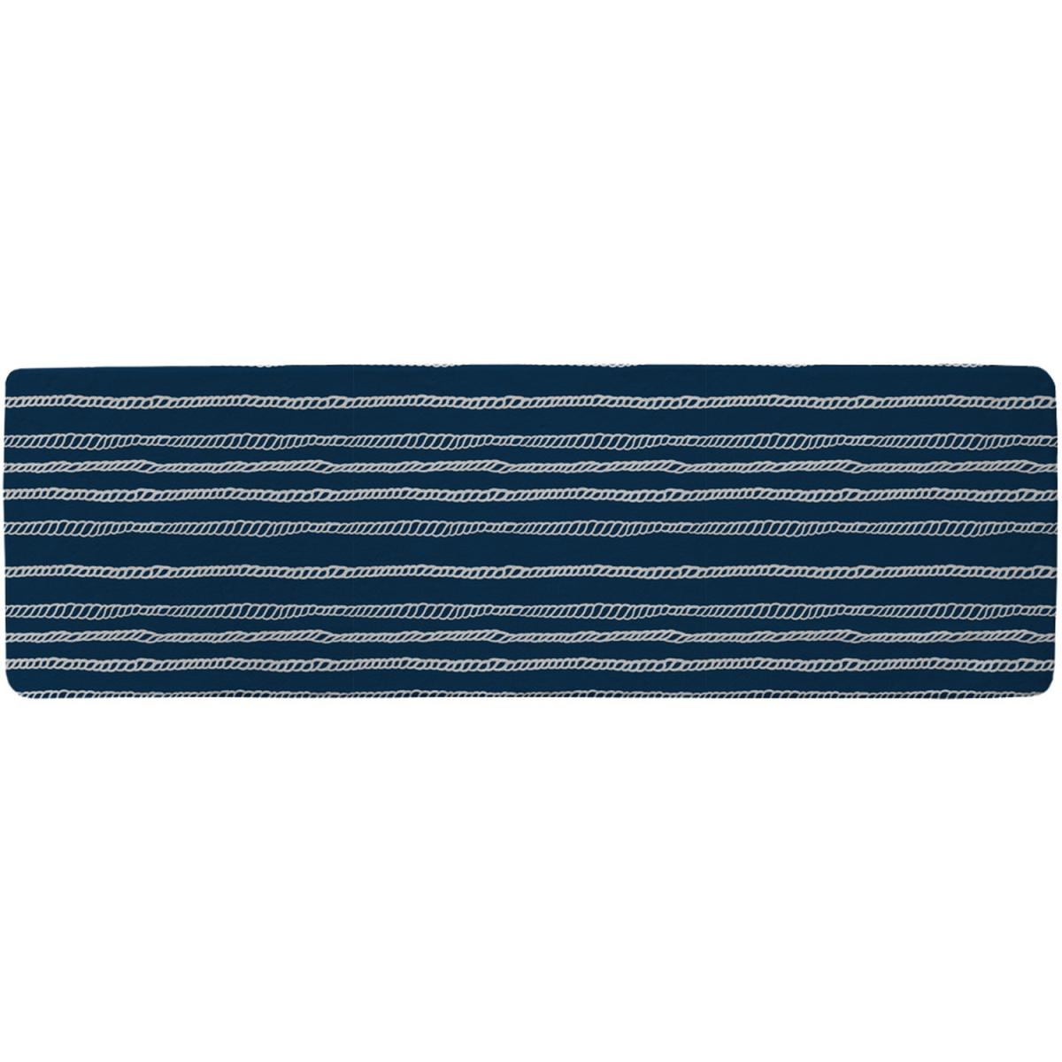 Rope Runner Rug - Blue – image 2