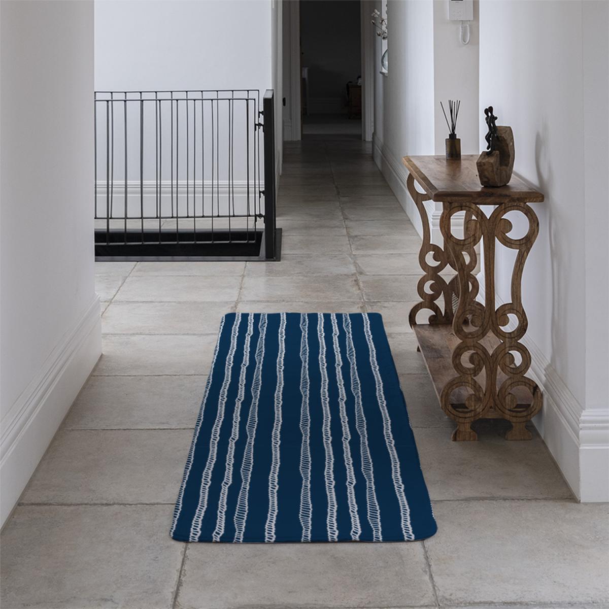 Rope Runner Rug - Blue – image 4