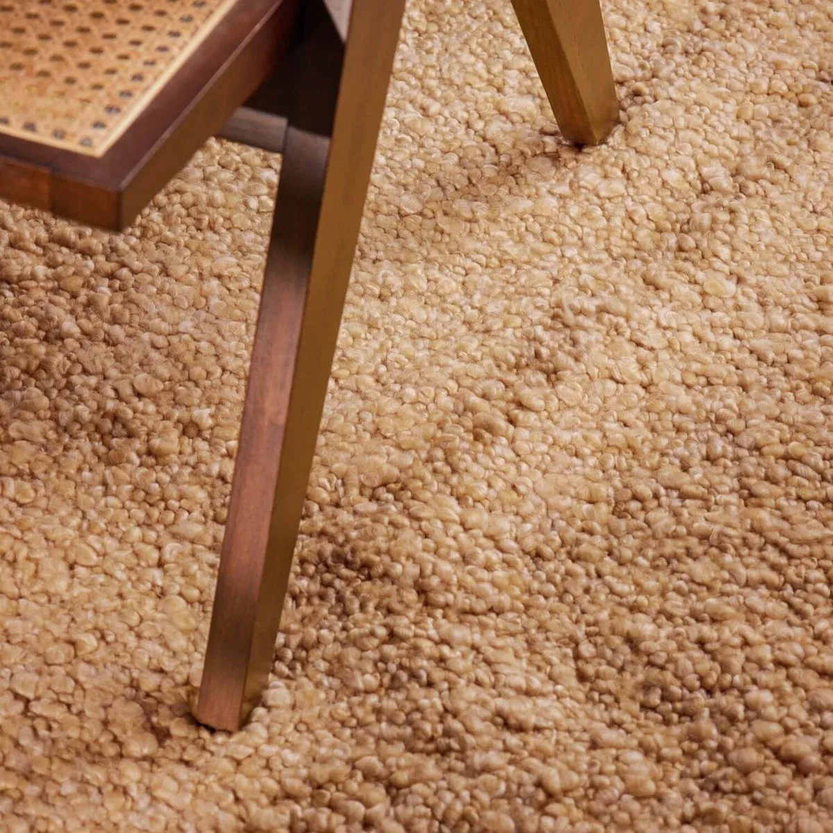 Ted Baker Portobello Polyester Plain Rug - Beige / 200 x 290cm - Beige / 170.0cm – image 6