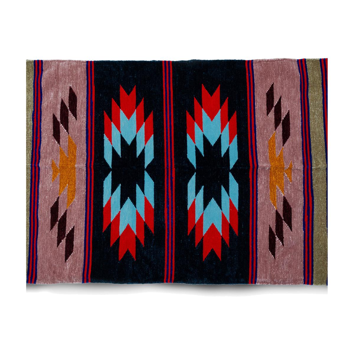 Mix Tribal Art Work Rug - Purple – image 1