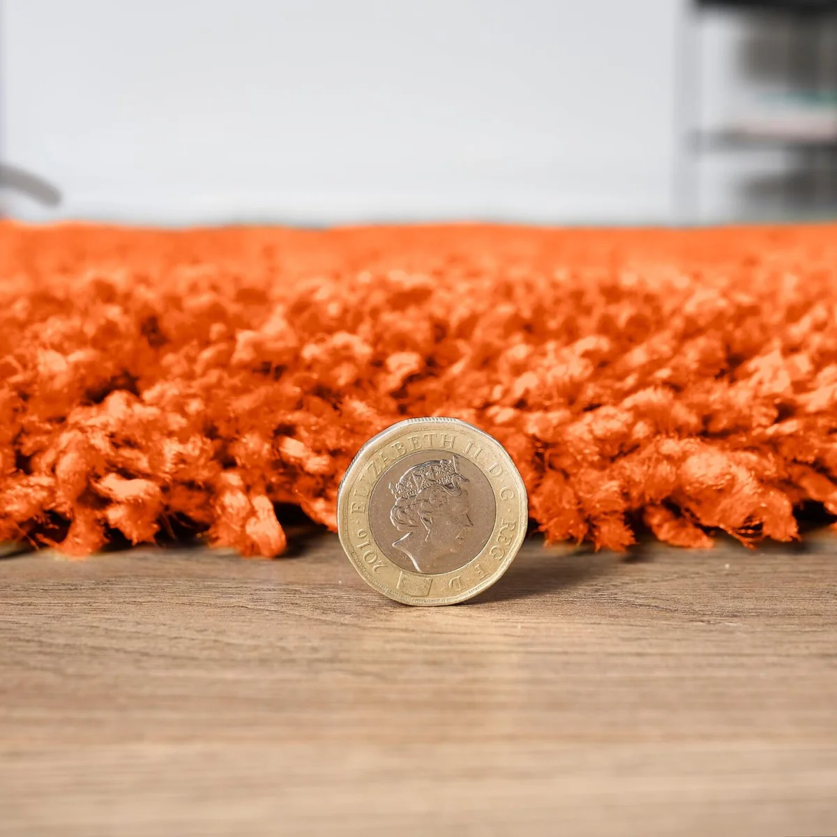 California Shaggy Rug - Orange / 170cm / 120cm – image 2