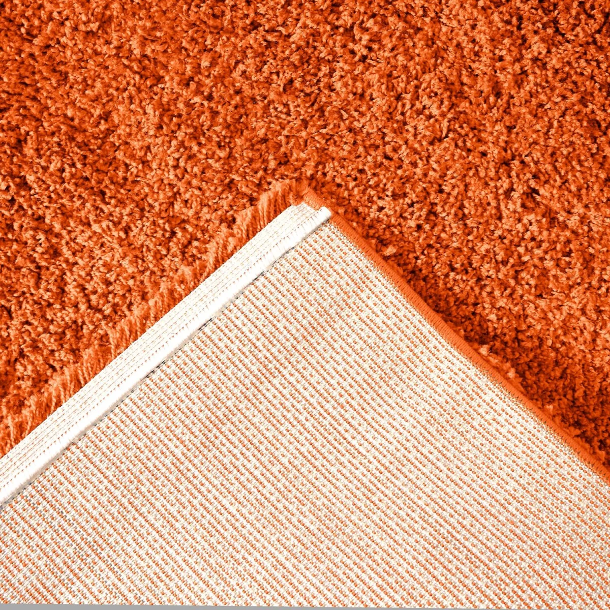 California Shaggy Rug - Orange / 170cm / 120cm – image 3