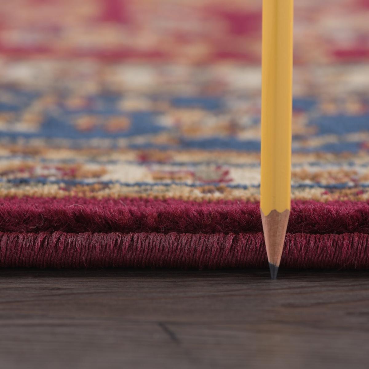 Senses 80 Vintage Turkish Area Rugs Traditional Carpet - 160x220cm - Red – image 3